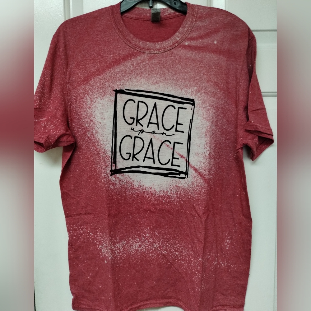 Grace Upon Grace Graphic Tee.  Sz L